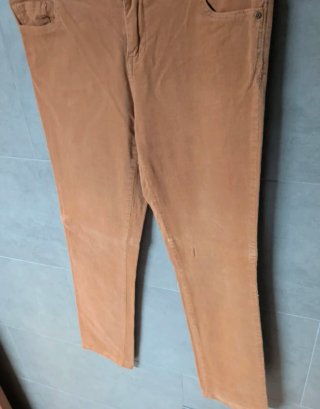 Pantalón pana naranja Talla M