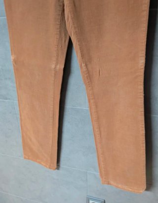 Pantalón pana naranja Talla M