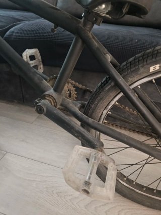 Bicicleta BMX Freestyle Negra