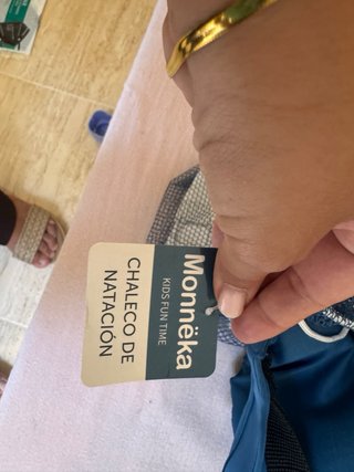 Lote Accesorios Natación Niños: Chaleco Nabaiji