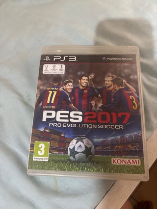 Juego PS3 PES 2017 Pro Evolution Soccer