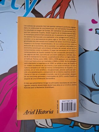 Historia de la España contemporánea, desde 1808...