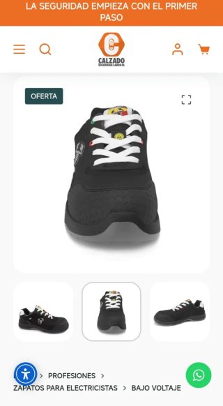 Zapatos de seguridad Abarth Talla 46
