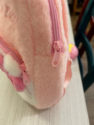 Zainetto Hello Kitty rosa peluche