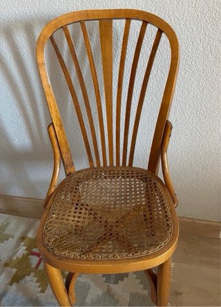 Silla vintage madera curvada Thonet
