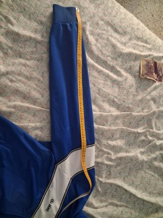 Giubbino Jako blu e bianco taglia XL