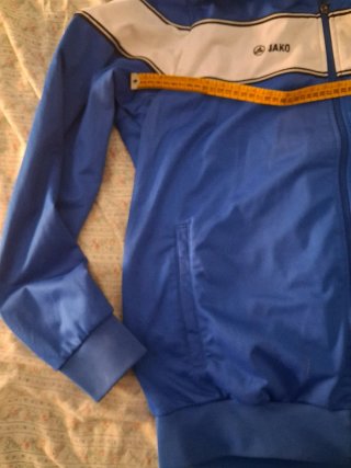 Giubbino Jako blu e bianco taglia XL