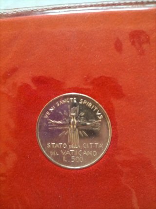 Vaticano Sede Vacante 1978 argento collezione