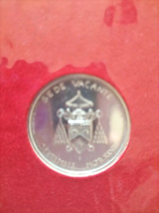 Vaticano Sede Vacante 1978 argento collezione