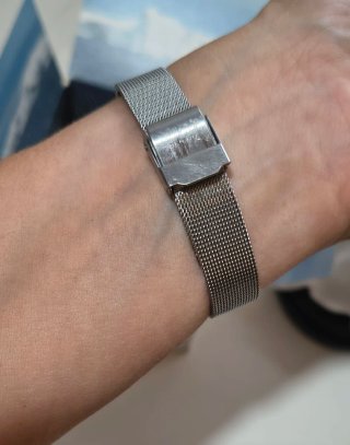 Orologio Bering maglia Milanese quadrante bianco