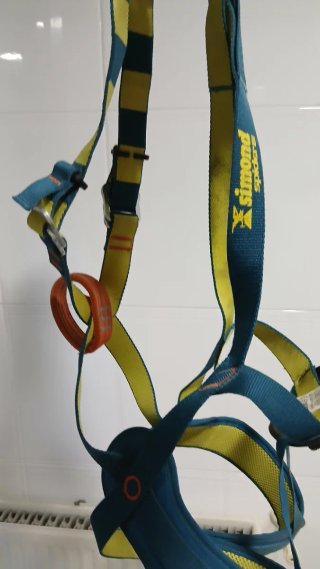 Arnés de escalada Simond Spider Kid casco Simond