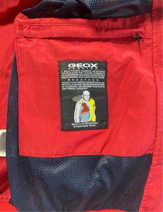 Giacca uomo Geox rossa taglia 56