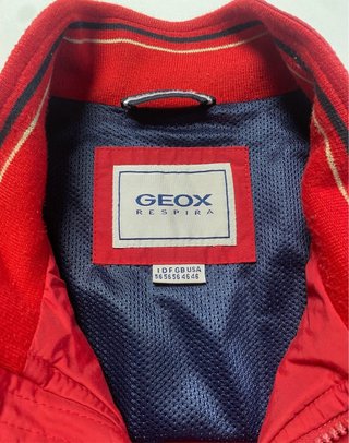 Giacca uomo Geox rossa taglia 56