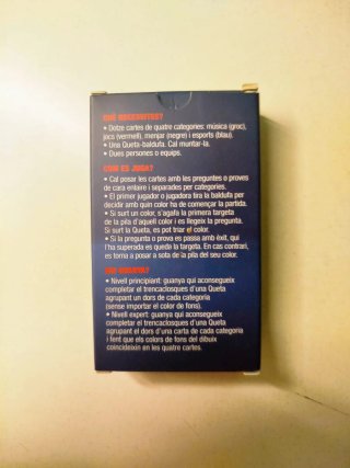 Juego de cartas Provem-ho en català