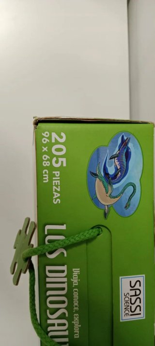 Puzzle Dinosaurios Ovalado 205 Piezas