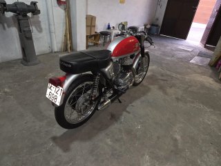 Bultaco Metralla Mk2 Roja y Plata