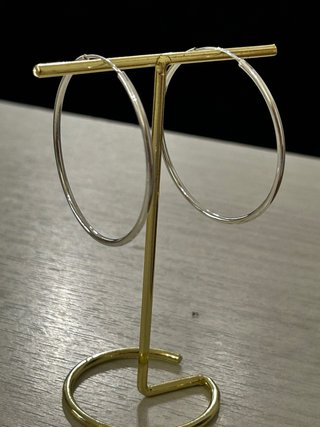 Orecchini cerchio Argento 925 - 5 cm