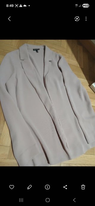 Chaqueta Topshop rosa