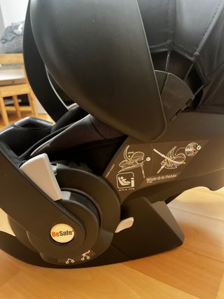 Silla bebé BeSafe Grupo 0-1 + Base Isofix