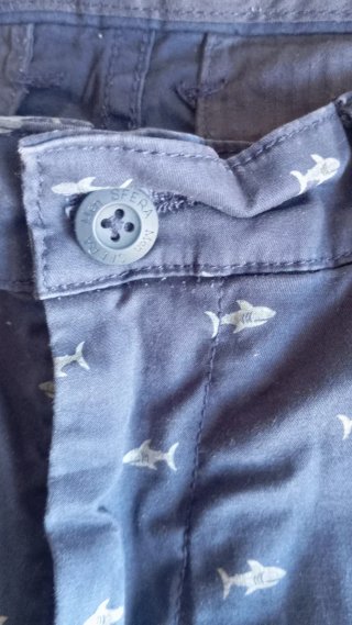 Pantalón Corto Sfera Hombre Talla 42 Azul Marino