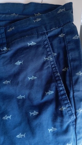 Pantalón Corto Sfera Hombre Talla 42 Azul Marino