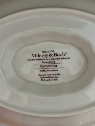 Salsera Villeroy & Boch Romantica Porcelana