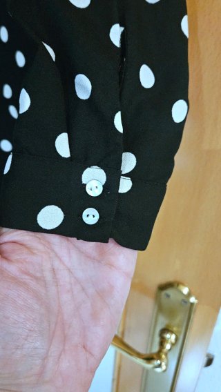 Vestido Sfera lunares.
