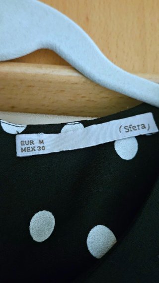 Vestido Sfera lunares.