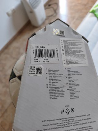 PACK Balónes Champions League Adidas Finale