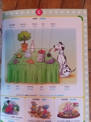 Diccionario infantil españlo-inglés