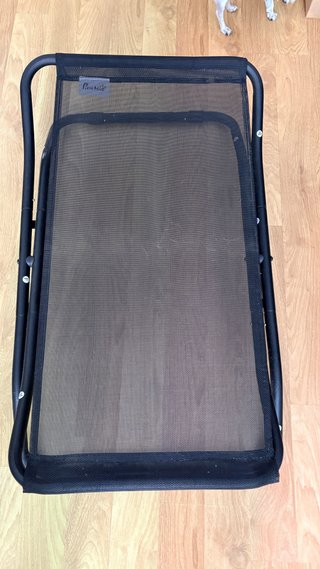 Cama Plegable Perro Negra