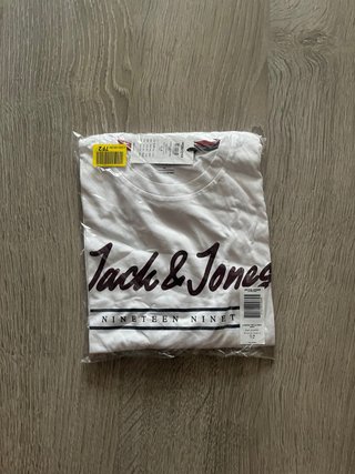 Camiseta Jack & Jones Blanca Talla L