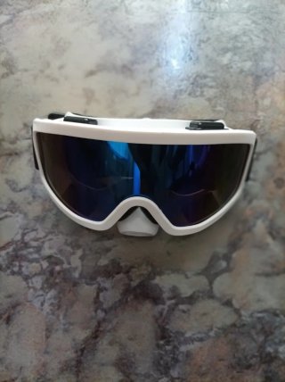 Gafas de ski blancas