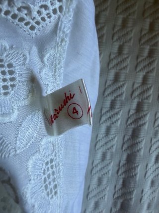 Camisón y Bata Blanco Talla Única
