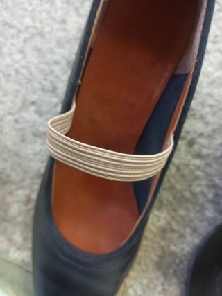 Zapatos de flamenco negros