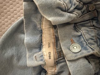 pantalón vaquero y falda larga 10€