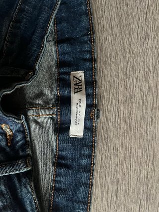 Pantalones Vaqueros Zara Azul