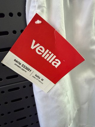 Pantalones blancos panadería velilla Talla M