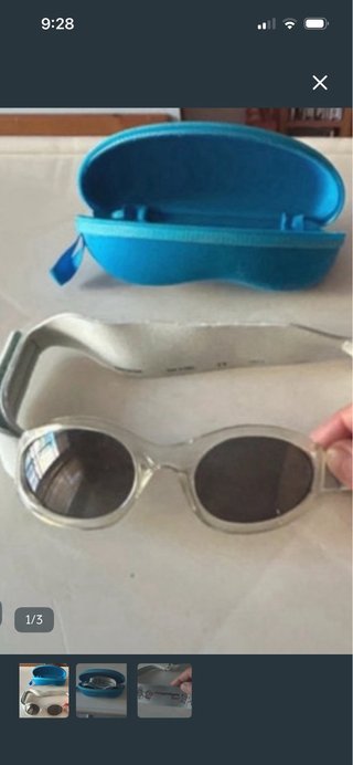 Gafas de sol infantiles con funda Esquiar