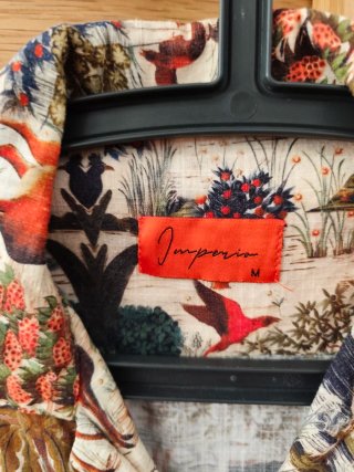 Camisa hombre manga corta estampado