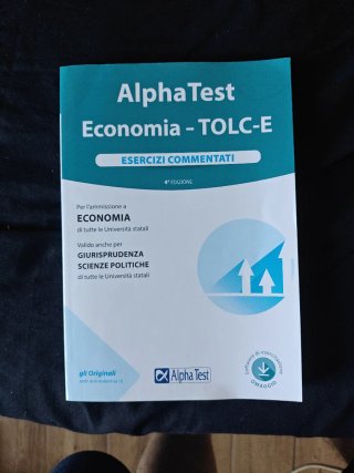 Alpha Test. Economia. Tolc-E. Esercizi commenta...
