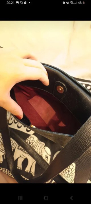 Borsa similpelle Enrico Coveri nera
