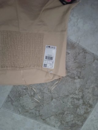 Top Mango Lino Beige