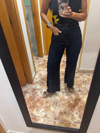 Jeans Zata tiro alto Talla 38 sin estrenar