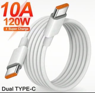 Cable Carga Rápida Dual Tipo-C 120W