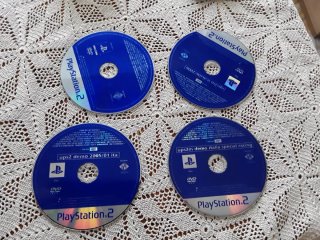 Demo CD PlayStation 2 - 8 pezzi