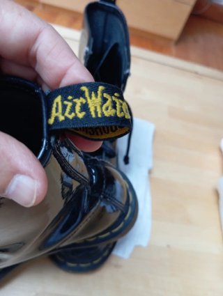 Botas Dr. Martens Negras Charol