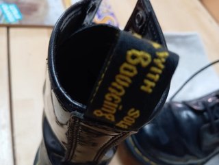 Botas Dr. Martens Negras Charol