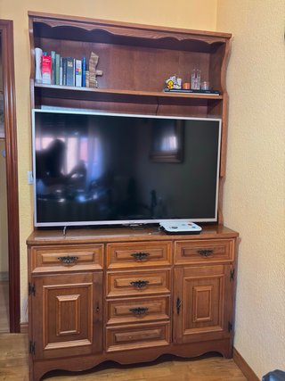 Mueble aparador madera librería platero