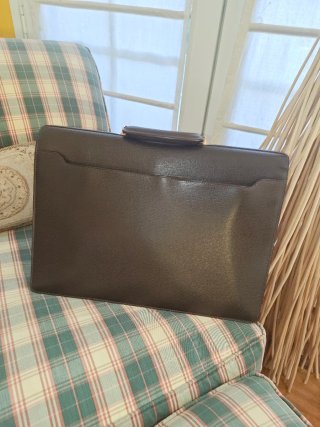 Maletín Loewe Marrón Piel